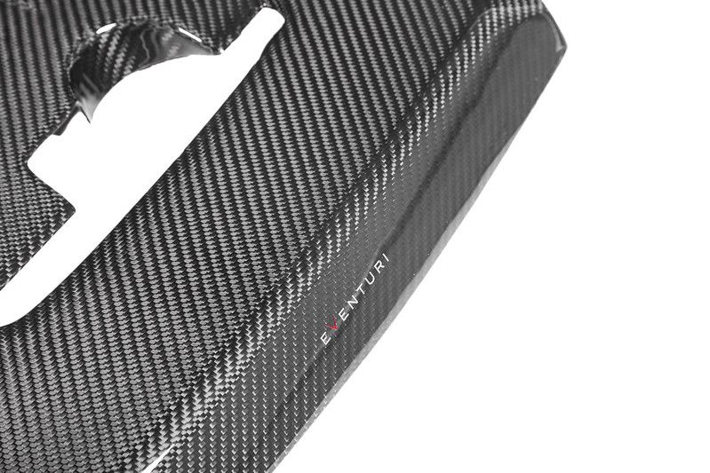 Eventuri Carbon Kevlar Motorabdeckung für Toyota Yaris GR 2021+ - carbon matt
