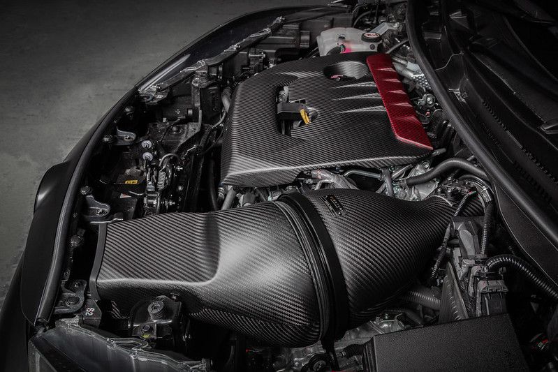 Eventuri Carbon Kevlar Motorabdeckung für Toyota Yaris GR 2021+ - carbon glänzend