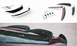 Maxton Design Spoiler CAP passend für Paket BMW i8 schwarz Hochglanz