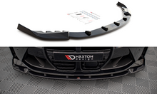 Laden Sie das Bild in den Galerie-Viewer, Maxton Design Front Ansatz V.3 für BMW M4 G82 / M3 G80 schwarz Hochglanz