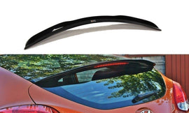 Maxton Design Spoiler CAP passend für Hyundai Veloster schwarz Hochglanz