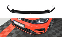 Laden Sie das Bild in den Galerie-Viewer, Maxton Design Front Ansatz passend für V.7 VW GOLF 7 R FACELIFT  schwarz Hochglanz