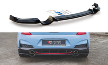 Laden Sie das Bild in den Galerie-Viewer, Maxton Design Mittlerer Diffusor Heck Ansatz passend für Hyundai I30 N Mk3 Hatchback schwarz Hochglanz