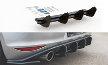 Laden Sie das Bild in den Galerie-Viewer, Maxton Design Robuste Racing Heckschürze passend für V.2 VW Golf 7 GTI