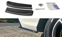 Laden Sie das Bild in den Galerie-Viewer, Maxton Design Heck Ansatz Flaps Diffusor passend für Mercedes GLE W166 AMG-Line schwarz Hochglanz