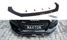 Laden Sie das Bild in den Galerie-Viewer, Maxton Design Racing Front Ansatz passend für V.1 passend für AUDI RS3 8V FL SPORTBACK