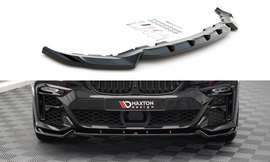 Maxton Design Front Ansatz V.2 für BMW X7 M G07 schwarz Hochglanz