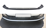 Maxton Design Front Ansatz passend für V.1 VW POLO MK6 GTI schwarz Hochglanz