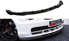 Maxton Design Front Ansatz passend für BMW 3er E46 COUPE schwarz Hochglanz