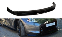 Laden Sie das Bild in den Galerie-Viewer, Maxton Design Front Ansatz passend für Nissan 370Z schwarz Hochglanz