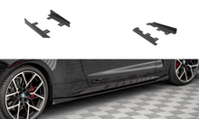 Laden Sie das Bild in den Galerie-Viewer, Maxton Design Side Flaps BMW 4er M-Paket G22 schwarz Hochglanz