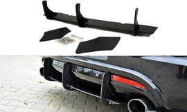 Maxton Design Diffusor Heck Ansatz passend für Heckschürze & Flaps passend für VW SCIROCCO R