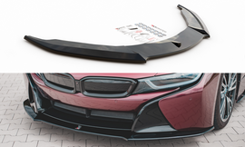 Maxton Design Front Ansatz passend für BMW i8 schwarz Hochglanz