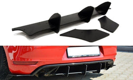 Maxton Design Diffusor Heck Ansatz passend für Heckschürze & Flaps passend für VW GOLF 6 GTI / 35TH