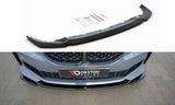 Maxton Design Front Ansatz passend für V.3 BMW 1er F40 M-Paket/ M135i  schwarz Hochglanz