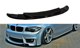 Maxton Design Front Ansatz passend für BMW 1er E87 M-Design schwarz Hochglanz