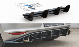 Maxton Design Robuste Racing Heckschürze passend für V.1 VW Golf 7 GTI