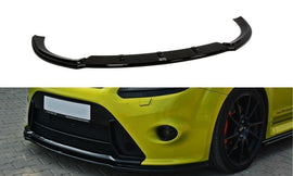 Maxton Design Front Ansatz passend für V.2 Ford Focus RS Mk2 schwarz Hochglanz