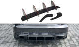 Maxton Design Diffusor Heck Ansatz passend für Heckschürze V.1 passend für AUDI RS3 8V FL SPORTBACK