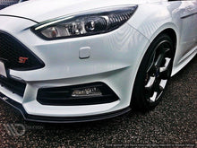 Laden Sie das Bild in den Galerie-Viewer, Maxton Design Front Ansatz passend für V.1 Ford Focus ST Mk3 FL schwarz Hochglanz