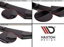 Laden Sie das Bild in den Galerie-Viewer, Maxton Design Front Ansatz passend für V.1 Audi RS6 C7 / C7 FL schwarz Hochglanz