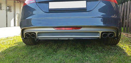 Maxton Design Mittlerer Diffusor Heck Ansatz passend für Audi TT S Mk2 (8J) schwarz Hochglanz