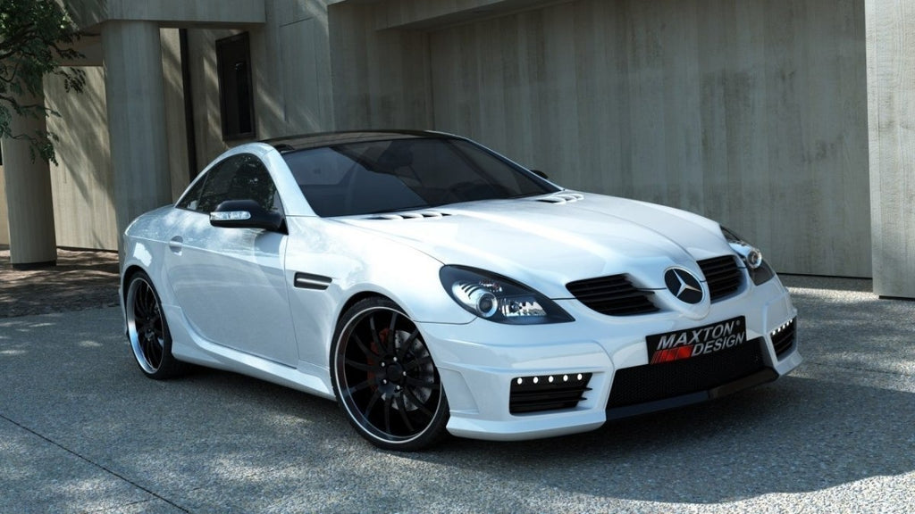 Maxton Design MERCEDES SLK R171 STOßSTANGENGRILL LINKS UND RECHTS