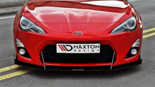 Laden Sie das Bild in den Galerie-Viewer, Maxton Design Racing Front Ansatz passend für passend für TOYOTA GT86 mit Wings