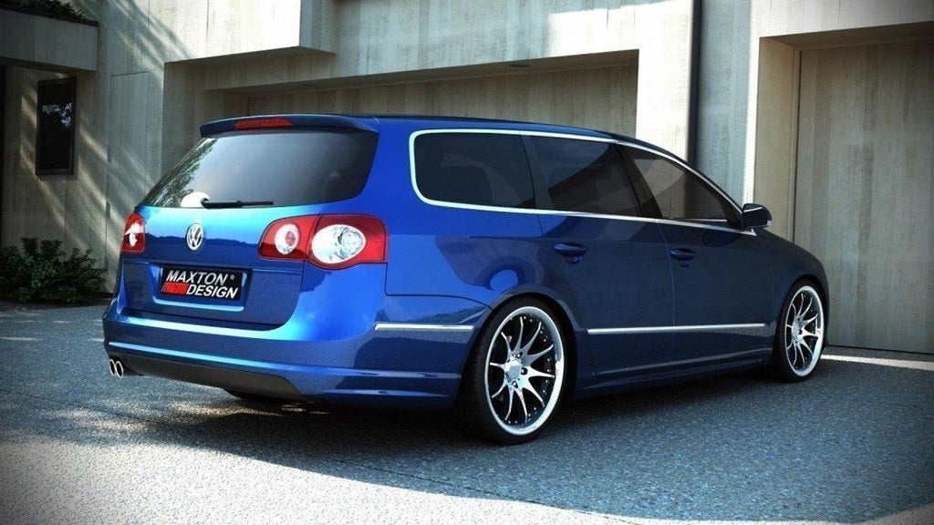 Maxton Design Diffusor Heck Ansatz passend für VW PASSAT B6 ( R-LINE LOOK )