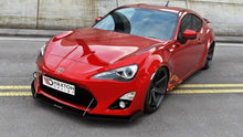 Laden Sie das Bild in den Galerie-Viewer, Maxton Design Racing Front Ansatz passend für passend für TOYOTA GT86 mit Wings