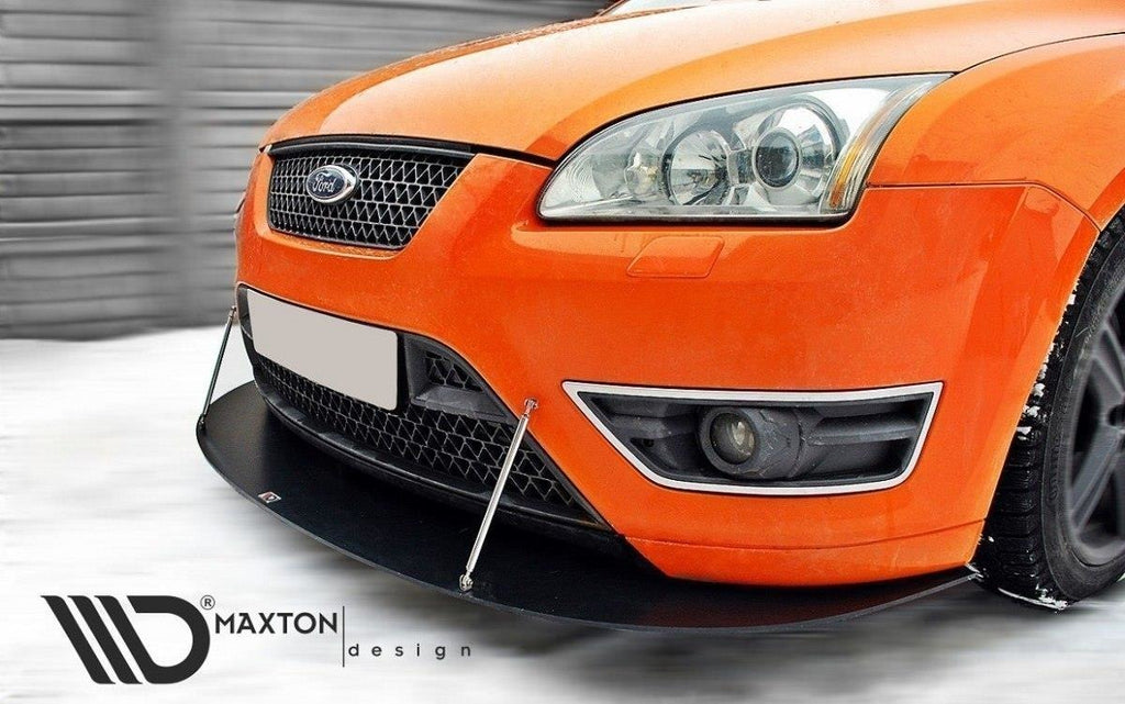 Maxton Design RACING Front Ansatz passend für passend für FORD FOCUS II ST vor FL