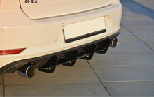 Laden Sie das Bild in den Galerie-Viewer, Maxton Design Diffusor Heck Ansatz passend für passend für Heckschürze VW GOLF 7 GTI FL