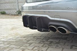 Maxton Design Diffusor Heck Ansatz passend für Heckschürze & Flaps passend für MERCEDES C W204 AMG-LINE FL