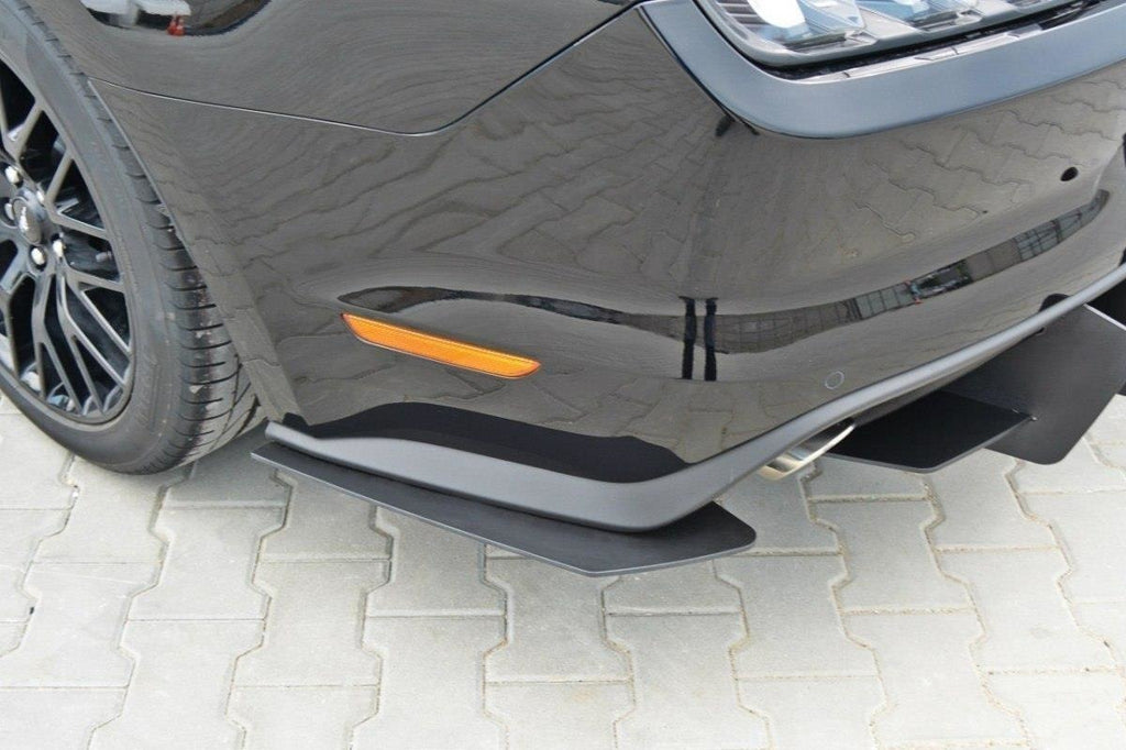 Maxton Design Diffusor Heck Ansatz passend für Heckschürze passend für FORD MUSTANG MK6 GT