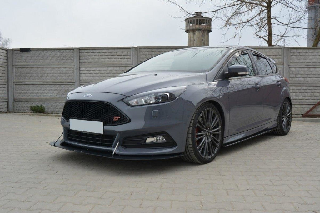 Maxton Design Racing Front Ansatz passend für passend für FORD FOCUS ST MK3 FL