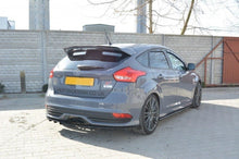 Laden Sie das Bild in den Galerie-Viewer, Maxton Design Diffusor Heck Ansatz passend für Heckschürze passend für FORD FOCUS 3 ST FL