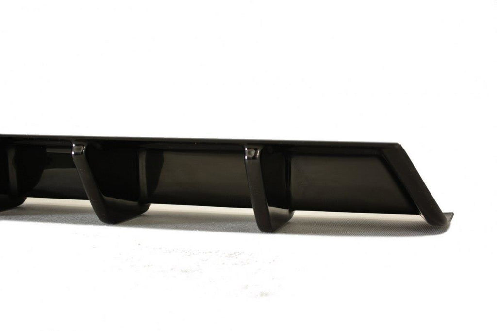 Maxton Design Diffusor Heck Ansatz passend für VW GOLF 7 GTI FACELIFT schwarz Hochglanz