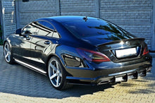 Laden Sie das Bild in den Galerie-Viewer, Maxton Design Diffusor Heck Ansatz passend für Heckschürze passend für MERCEDES CLS C218 AMG LINE