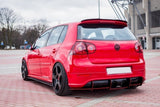 Maxton Design Diffusor Heck Ansatz passend für Heckschürze passend für VW GOLF 5 R32