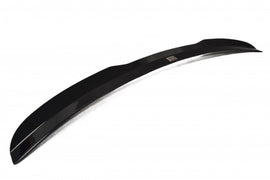 Maxton Design Spoiler CAP passend für Audi A4 / A4 S-Line B8 / B8 FL Limousine schwarz Hochglanz