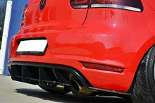 Laden Sie das Bild in den Galerie-Viewer, Maxton Design Diffusor Heck Ansatz passend für Heckschürze &amp; Flaps passend für VW GOLF 6 GTI / 35TH