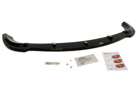 Maxton Design Front Ansatz passend für MERCEDES SL R230 AMG schwarz Hochglanz