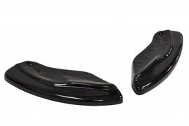 Maxton Design Heck Ansatz Flaps Diffusor passend für Audi TT S 8J schwarz Hochglanz