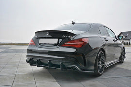 Maxton Design Diffusor Heck Ansatz passend für Heckschürze V.1 passend für Mercedes CLA A45 AMG C117 FL