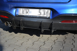 Maxton Design Diffusor Heck Ansatz passend für Heckschürze V.1 passend für BMW 1er F20/F21 M-POWER FL