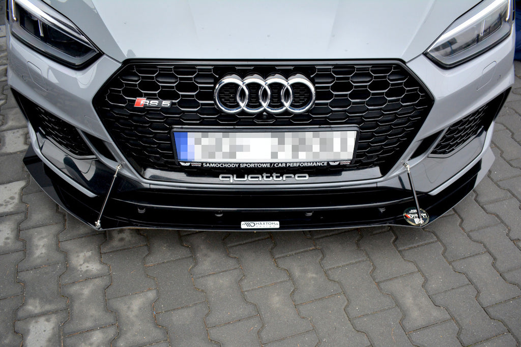 Maxton Design Racing Front Ansatz passend für V.1 passend für AUDI RS5 COUPE MK2 (F5)