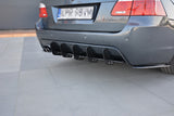 Maxton Design Diffusor Heck Ansatz passend für Heckschürze passend für BMW 5er E61 (TOURING) WAGON M Paket