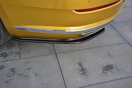 Maxton Design Heck Ansatz Flaps Diffusor passend für VW ARTEON schwarz Hochglanz