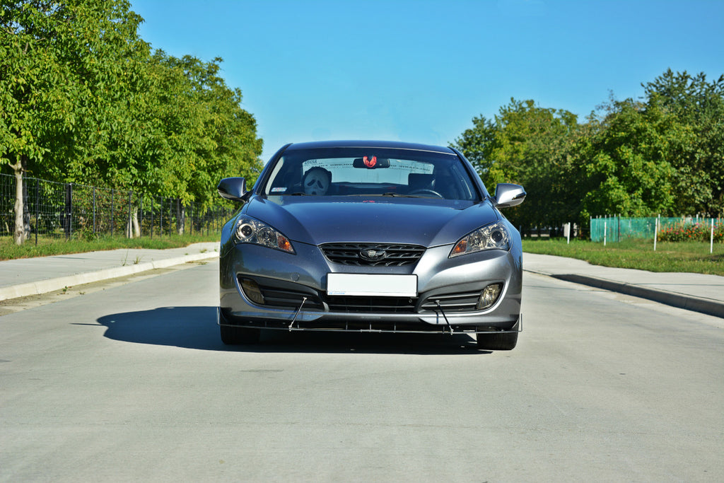 Maxton Design Racing Front Ansatz passend für passend für HYUNDAI GENESIS COUPE MK.1