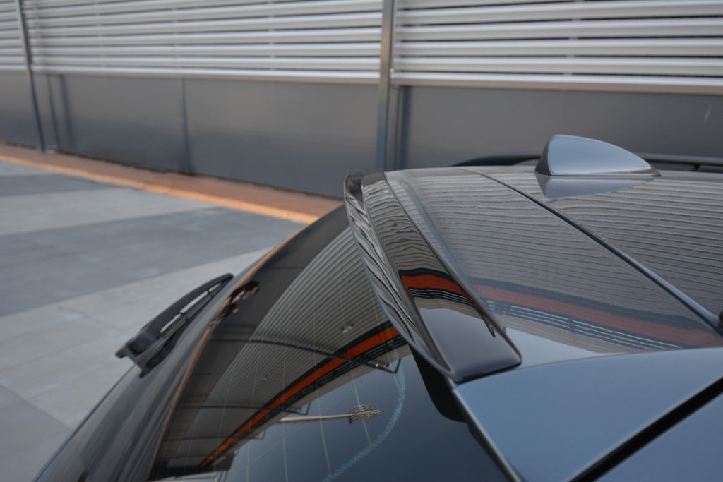 Maxton Design Spoiler CAP passend für BMW 5er E61 M Paket schwarz Hochglanz